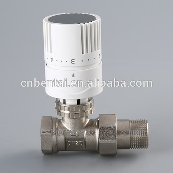 2 way thermostatic radiator brass valve