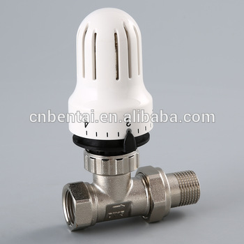 Liquid sensor radiator head for floor heating Thermostatic radiator valve TRV