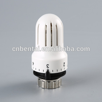 Liquid sensor radiator head for floor heating Thermostatic radiator valve TRV