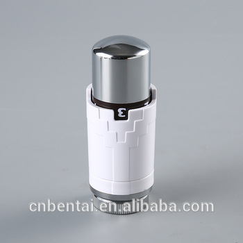 electric thermostat radiator valve with head