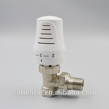 angle trv automatic thermostatic radiator gate valve