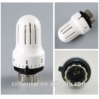 automatic brass corner trv set thermostatic valve