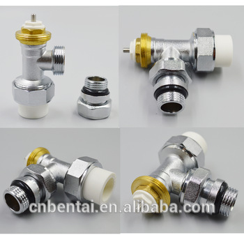 floor heating system thermostatic heads and radiator valve