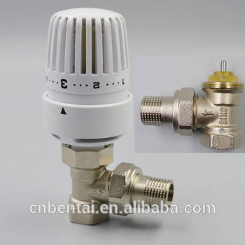 15mm 20mm brass hydro control valve for heating radiator