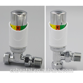 uk dn15 angled thermostatic radiator lockshiled angle valve