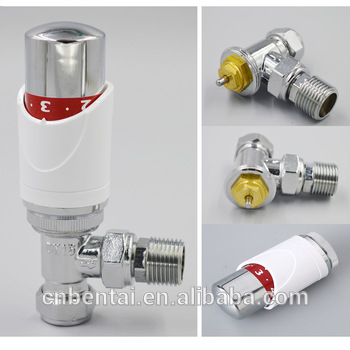 Heating system uk thermostatic angle valve