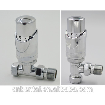 automatic straight red copper 15mm thermostatic radiator valve