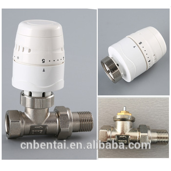 automatic radiator thermostat head brass radiator valves types dn15 thermostatic valves