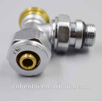 brass 3 4 nickle plated angle aluminum plastic pipe valve