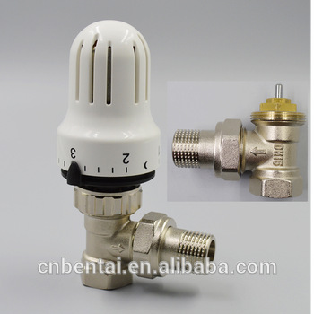 dn15 corner thermostatic radiator valve for radiator