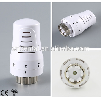 HVAC system parts G type dn15 angle automatic lockshield trv