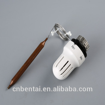 house heating system thermostatic valve head