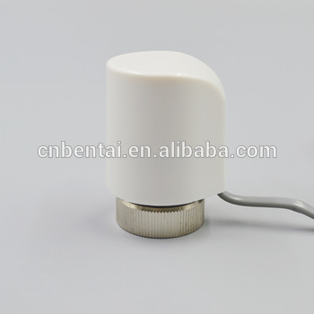 underfloor heating system electric thermal actuator