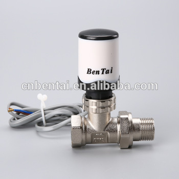 HVAC system type thermal electric actuator with valve