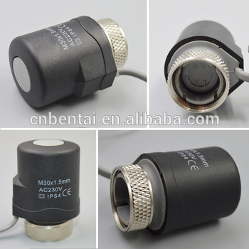 12v 24v dc electric actuator valve