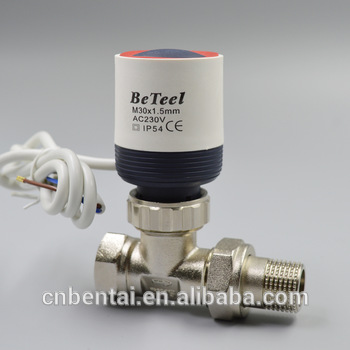 220v actuator for underfloor heating
