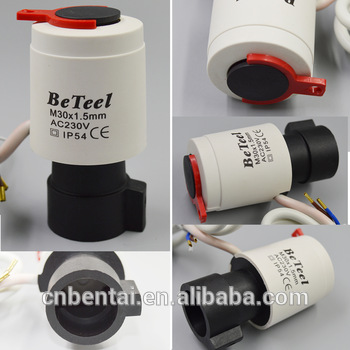 230V White color thermo electric actuators