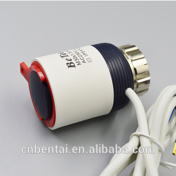 12v 220v Electrical actuator with paraffin wax