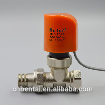 waterline heating system hydronic controller with actuator