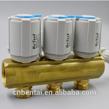 110v 220v dc electro thermal actuator valve