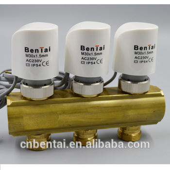 floor heating accessory electric actuator