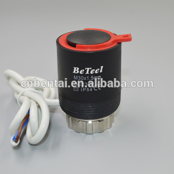 manifold heating wax thermostat actuator