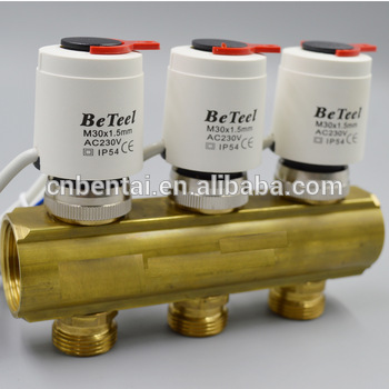 floor heating parts CE wax electro thermal actuator