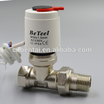 manifold heating vernet wax actuator valve