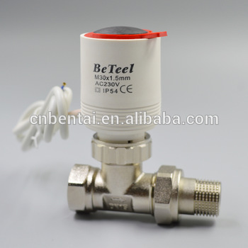 radiant heating manifold system 24v electrothermic actuator