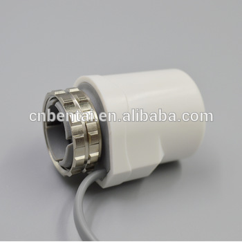 water manifold fitting CE standard electric wax thermal actuator