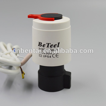 water pipes brass manifold 24v wax thermal actuator