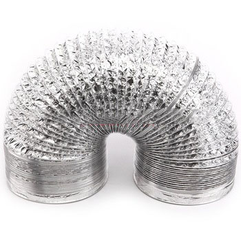 Aluminum flexible duct