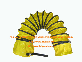 <font color='red'>nylon</font> <font color='red'>fabric</font> flexible fire retardant air duct
