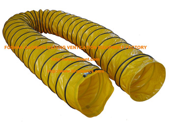 457m x 6m pvc coated flexible duct hose for diesel heater
