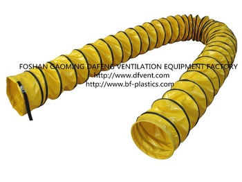 High Temp Heater Duct 305mm with buckle end