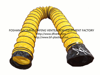 Industrial Fire Resistant PVC Material Flexible Air Duct