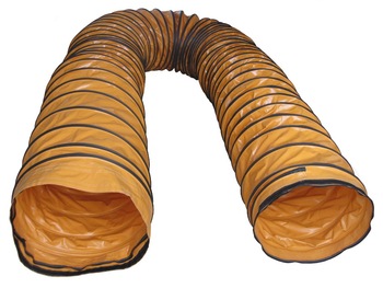 Fire Resistant 600mm retractable Flexible Duct