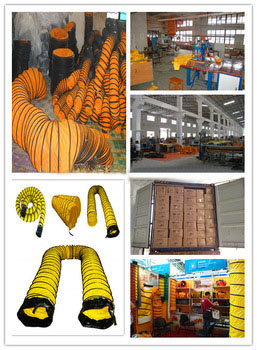 PVC air hose flexible duct
