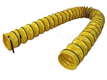 USA NP701 standard heat resistant PVC flexible ducting