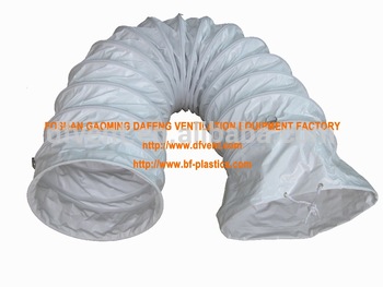 400mm pvc fire retardant flexible air ventilation duct