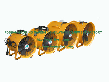 220V Portable power-operated axial flow exhaust ventilator
