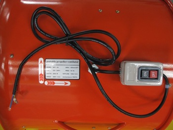 Industrial Hand Carrying exhaust duct blower ventilator
