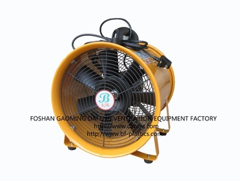 Electric portable exhaust blower fan 12'' 220V/50/60Hz with UK plug