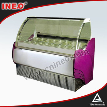 Good Look Free Standing Commercial Ice Cream Freezer/Ice Cream Showcase Freezer/Ice Cream Chest Freezer