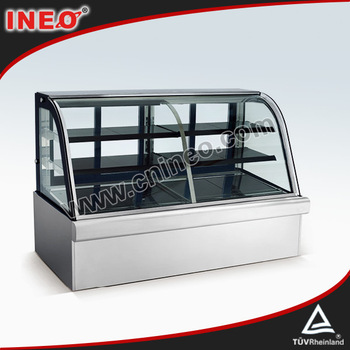 Free Standing Pastry Display Cases/Pastry Shop Equipment/Dessert Display Case
