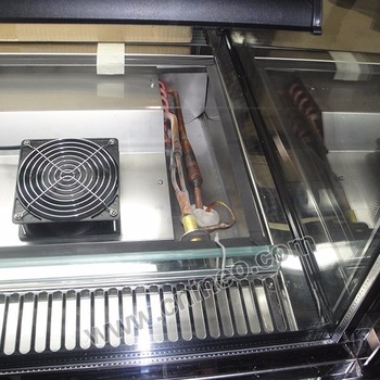Nice design table top display freezer/cake display freezer