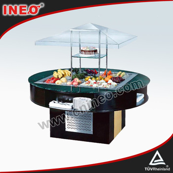 Salad Display Showcase Refrigerator