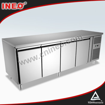 304 Stainless Steel Commercial Kitchen Table Top Freezer/Compressor Freezer/Undercounter Freezer