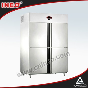 4 Doors Vertical Deep Freezer/Domestic Freezer/Stainless Steel Deep Freezer