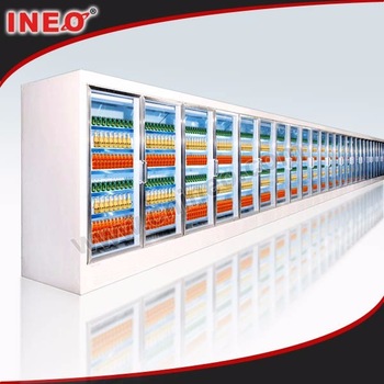 Large Capacity Upright supermarket fridge/wine fridge for 70 bottles